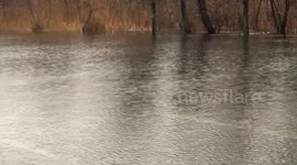 Nor'easter brings severe flooding inland in New Jersey