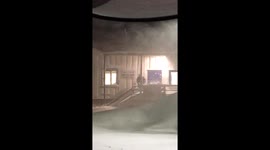 Blizzard in Fairbanks AK