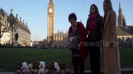 UK: Women's Aid charity hands in Child First petition in London