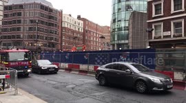 Emergency services arrive at Victoria station