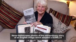 Never before seen photos of a village which adopted a gorilla