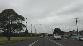 Strange cloud ring above Wollongong NSW Australia, 25/2/17. Raw video
