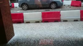hailstorm in Hemel Hempstead