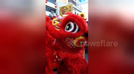 Excitement building in Kuala Lumpur's China Town ahead of New Year