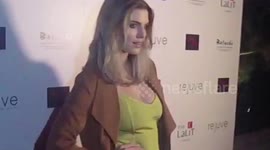 Ashley James attends the Lalit London Hotel launch party