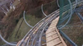 Smoky mountain alpine coaster