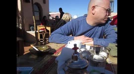 6. Moulay El Yazid Mosque seen from the terrace of Kasbah Café & Restaurant.