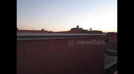 8. Sunset and mint tea on the roof of Riad Mariana, Marrakech, Morocco.