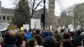 Boston Massachusetts Protest Against the Muslim Ban