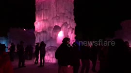 Spectacular Ice Castles structures amaze visitors