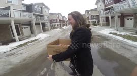 Girlfriends reaction to unveiling of my new dream car.