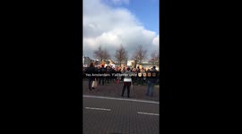 Protests against the Muslim ban going on in Amsterdam right now  https://t.co/NF8iZpx8u9