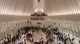 Hyperlapse of Oculus in New York