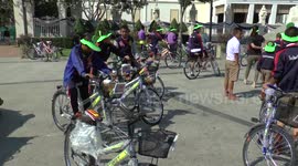 Chiang Mai Rotary Club donates bicycles to children