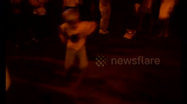 Kid dancing @ Bloomfest 2011