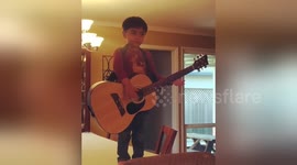 Newsflare Edit - Enzo sings