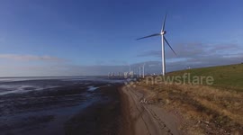 Drone Vadehavet syd for Esbjerg 3.12.16