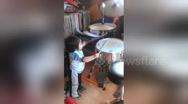 Newsflare Edit - Enzo drums