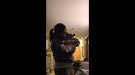 Bleu the frenchie falling asleep...