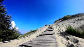 Sahara of the Baltics - View from Parnidis Dune in Nida, Lithuania