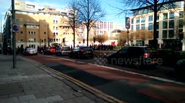 Anti-Trump protest at Bristol City Center
