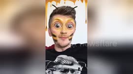 Newsflare Edit - Human sized bumblebee