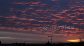 Wife Woke Me To See This Stunning Sunrise!