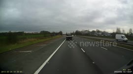 Idiot white van man
