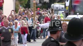 The Olympic Torch in St.Austell