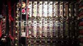 Turing's Bombe Machine - Rear View