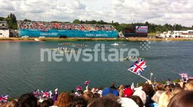 NZ team breaks an Olympic oar 