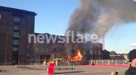 kiwi house up in smoke