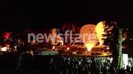 Bristol Balloon Fiesta - Saturday Night Glow 11-08-2012 (iPhone)