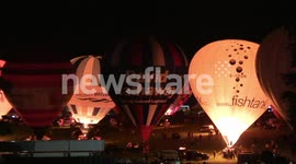 Bristol Balloon Fiesta - Saturday Night Glow 11-08-2012 'Relight My Fire'