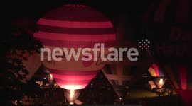 Bristol Balloon Fiesta - Saturday Night Glow 11-08-2012 'Combine Harvester'