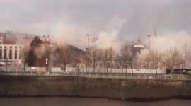 Newport Capitol Car Park Demolition [Alternate Reality Mashup]