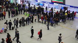 Longest waiting lines of the year in South Korea