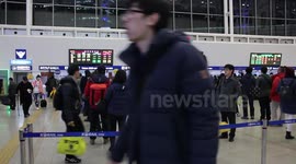 Longest waiting lines of the year in South Korea