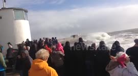 Porthcawl 50 year storm