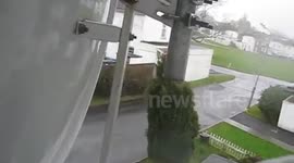 2014-02-12 Extreme wind in Ireland, Limerick wind speed reach 140km/h and more