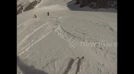 Avalanche background shots