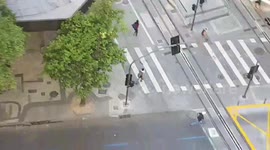 Riot and Confusion in Rio de Janeiro Bazil