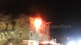 2nd Alarm Working Commecial building fire (Apartment building) #4
