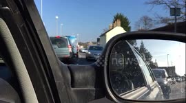 Knock on effect from crash on A1 near St. Neots