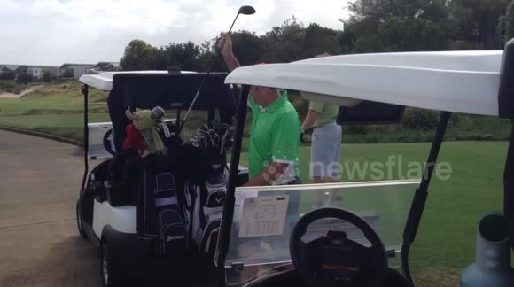 Ozzie Fake Snake Prank #2