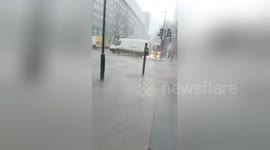 Storm Doris gets intense in London