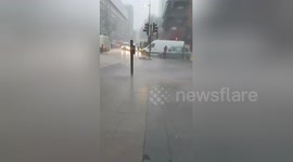 Newsflare Edit - Storm Doris gets intense in London