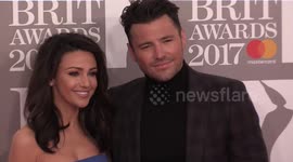 Brits 2017 - Mark Wright, Michelle Keegan