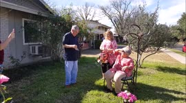 Man, 76, sees colour for the first time with Enchroma glasses