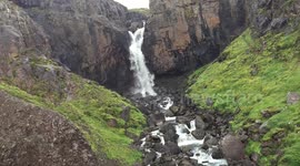 Fardagafoss Waterfall, Egilsstaðir, East Region, Iceland